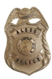 Obsolete Aledo Illinois Police Badge