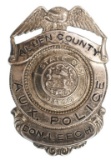 Named Obsolete Allen County Ohio Aux. Police Badge