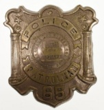 Obsolete Delaware & Hudson RR Police Badge #65
