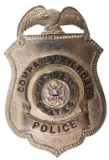 Misprint Comrail Railroad Police Badge