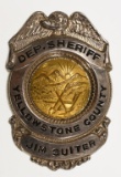 Named Obsolete Yellowstone Co Deputy Sheriff Badge