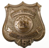 Obsolete New London CT Special Constable Badge
