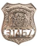 Obsolete City Of New York Police Lapel Badge