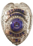 Obsolete Walker Michigan Senior Patrolman Badge #6