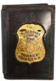 Named Obsolete Argentine Twp MI Police Chief Badge