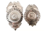 Obsolete Lake Co. Indiana Deputy Sheriff Badge Set