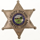 Obsolete Porter Co. Indiana Deputy Sheriff Badge
