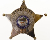 Obsolete Hammond Indiana Police Detective Badge