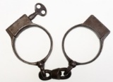 Antique A. Rankin Handcuffs With Key