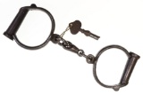 1860's Thompson Handcuffs With Key