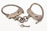 Vintage Mattatuck Mfg. Co. Handcuffs With Key