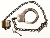 1915 Police Peerless Cuff With Woods Chain Cuff