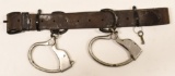 19th Century Transport Belt With Tower Cuff
