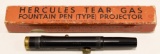 Vintage Hercules Tear Gas Fountain Pen Projector