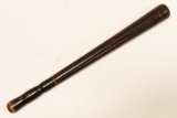 Vintage Wood Leather Wrapped Weighted Police Baton