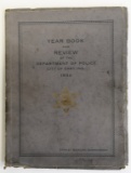 Original 1934 Gary Police Department Year Book