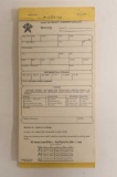 Porter County Sheriff's Police Warning Ticket Book