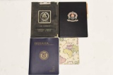 Lot Of Four Indiana Police Binders / Folders
