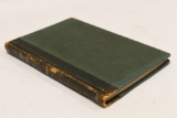 Original 1840  Laws Of Indiana Hardback  Book