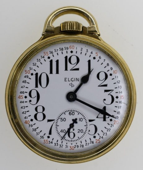 1940 Elgin B.W. Raymond Railroad Pocket Watch