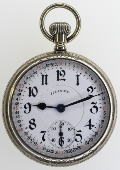 1921 Illinois Bunn Special Railroad Pocket Watch