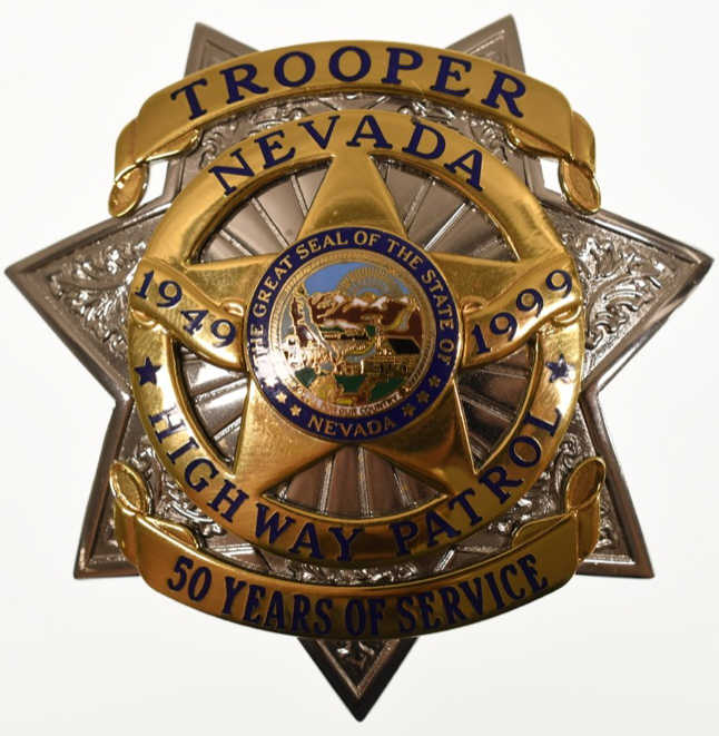 Nevada Highway Patrol Badge Logo Nevada State Police Trooper Highway