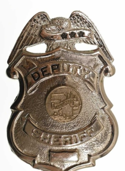 Obsolete Cook County Illinois Deputy Sheriff Badge