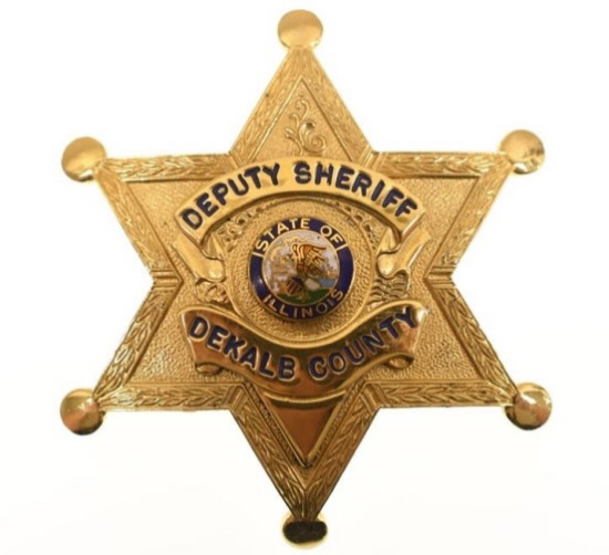 Obsolete DeKalb Co. ILL Deputy Sheriff Badge