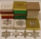 (23) Different Gorham Sterling Snowflake Ornaments