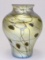 Steuben Gold Aurene Milleifiori Art Glass Vase