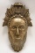 Brass Bearded Sun God With Head Dress