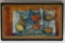 Mid Century Abstract Still LIfe Oil On Board