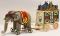 Steiff Golden Age Of Circus Elephant Musical Wagon
