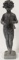 Antique Zinc Piper Boy Figural Fountain Statue