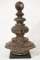 Large Antique Cast Iron Architectural Finial
