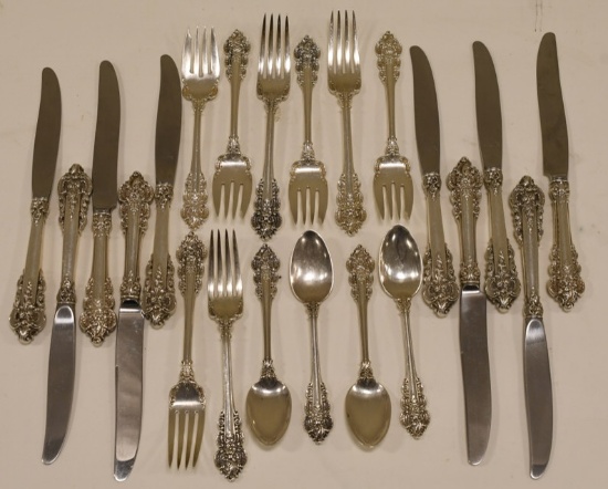 22 Pc. Frank Whiting "Botticelli" Sterling Set