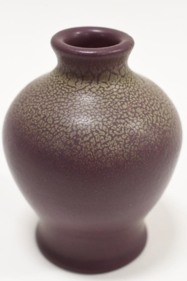 1905 Van Briggle Sharkskin Textured Pottery Vase