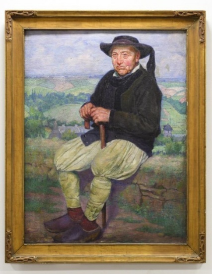 Abel Warshwsky "Thomas Of The Green Mill" Painting