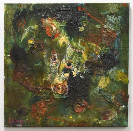 2007 Matt Lamb Mixed Media Acrylic On Canvas