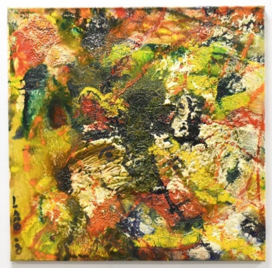 2008 Matt Lamb Mixed Media Acrylic On Canvas