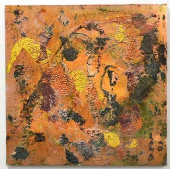 2008 Matt Lamb Mixed Media Acrylic On Canvas
