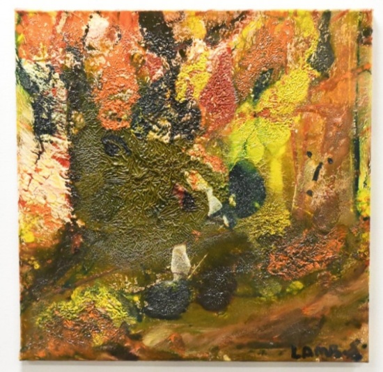 2008 Matt Lamb Mixed Media Acrylic On Canvas