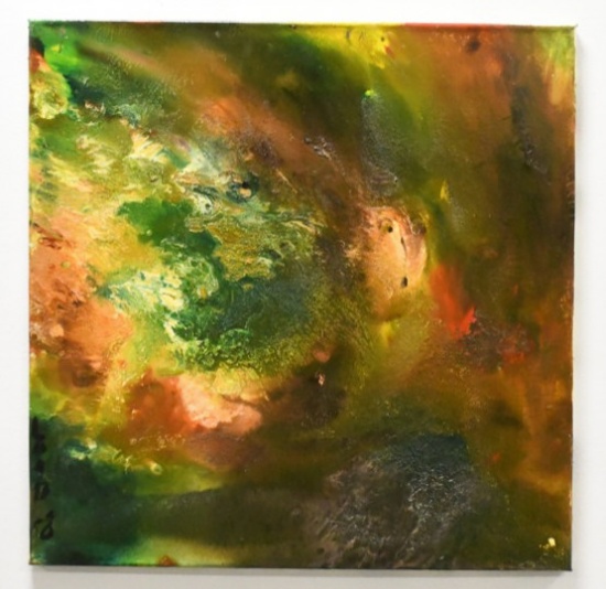 2008 Matt Lamb Acrylic On Canvas Painting
