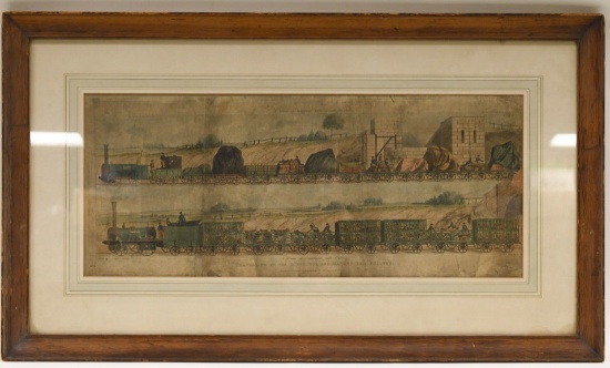 1831 Traveling The Liverpool & Manchester Railway