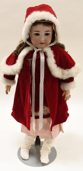 Antique 27" Heinrich Handwerck Porcelain Doll