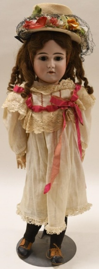 Antique 27" Kestner Original Porcelain Doll