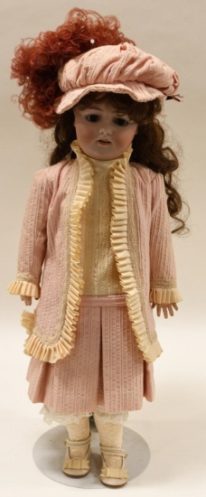 Antique 26" Simon & Halbig #1078 Porcelain Doll
