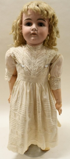 Antique 30" Kestner German Porcelain Head Doll