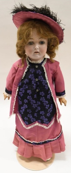 Antique 25" Kestner German Porcelain Head Doll