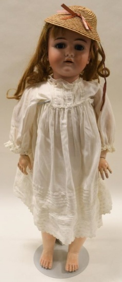 Antique 31" Kley & Haan German Porcelain Head Doll